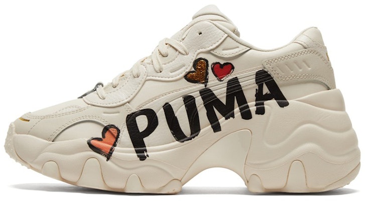 (Women) Puma Pulsar Wedge CN 'Whisper White' 385252-01 Buy (Women) Puma Pulsar Wedge CN 'Whisper White' 385252-01