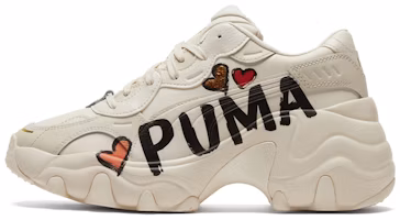 (Women) Puma Pulsar Wedge CN 'Whisper White' 385252-01 (Women) Puma Pulsar Wedge CN 'Whisper White' 385252-01