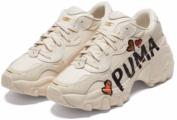 (女士)Puma Pulsar Wedge CN 'Whisper White' 385252-01 Shop (女士)Puma Pulsar Wedge CN 'Whisper White' 385252-01