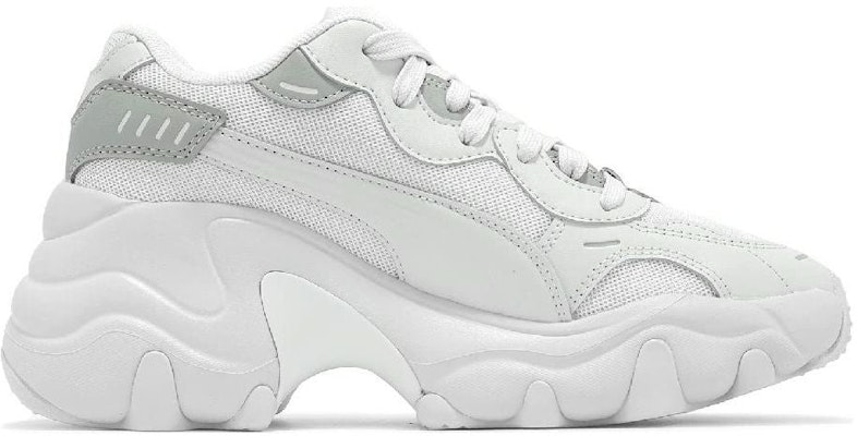 (Women) Puma Pulsar Wedge Mesh 'Feather Grey' 399680-02 Order (Women) Puma Pulsar Wedge Mesh 'Feather Grey' 399680-02