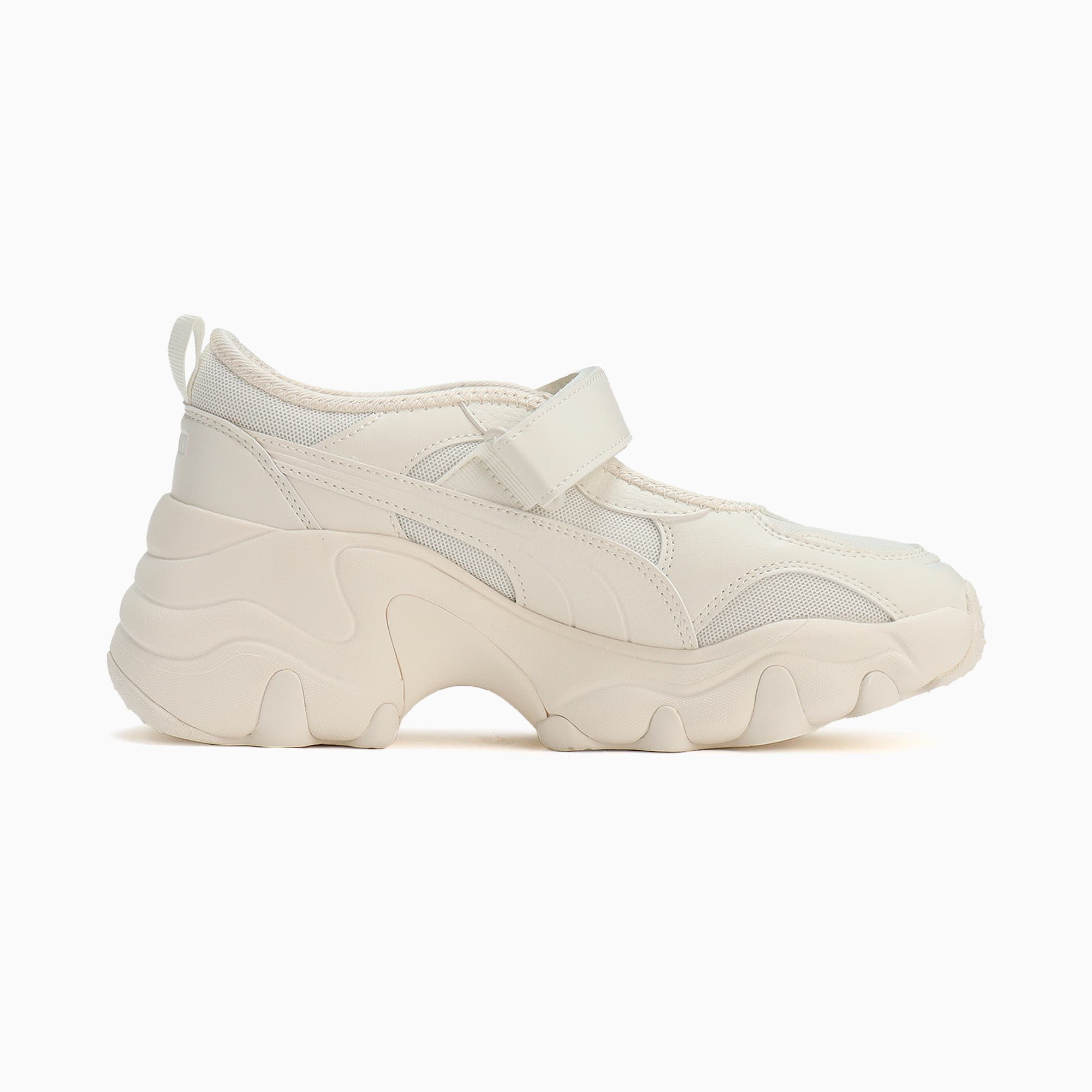 Sizing (W) Sandalo Puma Pulsar Wedge ''Warm White'' 398677-01