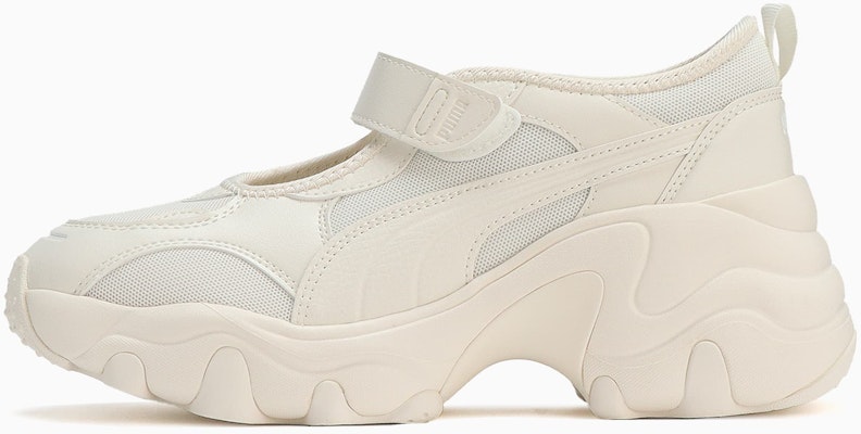 (W) Sandalo Puma Pulsar Wedge ''Warm White'' 398677-01 1