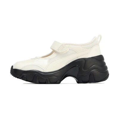 (W) Puma Pulsar Wedge Sandals Jewels 'Frosted Ivory'