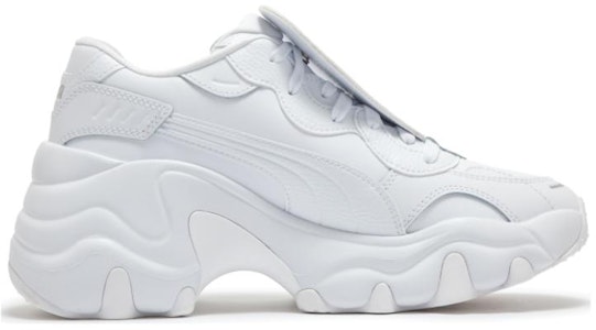 (W) Puma Pulsar Wedge Kasut 'Putih' 398676-01 Order (W) Puma Pulsar Wedge Kasut 'Putih' 398676-01