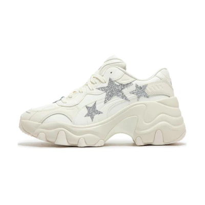 (W) Puma Pulsar Wedge Star 'Frosted Ivory Silver'