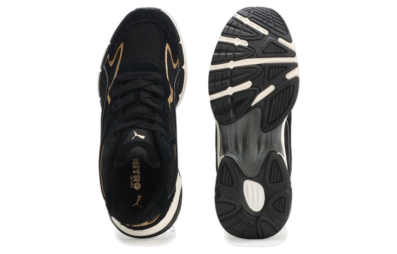 (W) Puma Puma Teveris Nitro Metallic 'Black Puma Gold' 圖 4