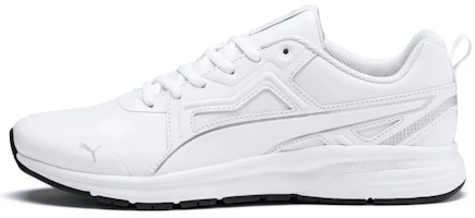 (Women) Puma Pure Jogger Sl Low Top Running Shoes White 370305-02 (Women) Puma Pure Jogger Sl Low Top Running Shoes White 370305-02