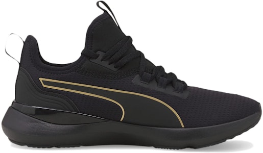 (女性)Puma Pure XT 'Black Team Gold' 195328-07 Order (女性)Puma Pure XT 'Black Team Gold' 195328-07