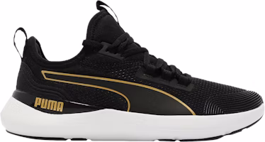 (Women) Puma Pure XT Moto 'Black Team Gold' 195186-01 (Women) Puma Pure XT Moto 'Black Team Gold' 195186-01