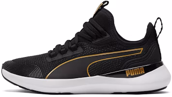(Women) Puma Pure XT Moto 'Black Team Gold' 195186-01 (Women) Puma Pure XT Moto 'Black Team Gold' 195186-01