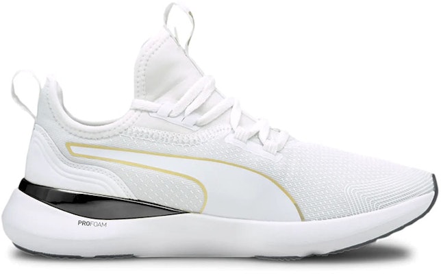 (Women) Puma Pure XT Moto 'White Team Gold' 195186-02 Order (Women) Puma Pure XT Moto 'White Team Gold' 195186-02
