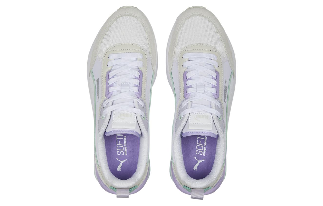 Lookbook (W) (女性用) プーマ R22 ロー 'ベージュ パープル グリーン' 383462-25 383462-25