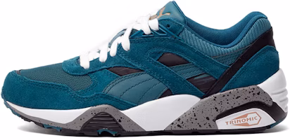 (Women) Puma R698 Femme Print Running Shoes Blue 359014-02 (Women) Puma R698 Femme Print Running Shoes Blue 359014-02