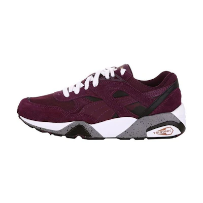(W) Puma R698 Femme Print Running Shoes Purple