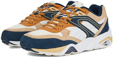 彪馬 R698 Inland 運動休閒鞋 女款 棕白藍 Lookbook 彪馬 R698 Inland 運動休閒鞋 女款 棕白藍