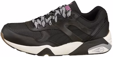 (Women) Puma R698 Trinomic Running Shoes Black 359013-02 (Women) Puma R698 Trinomic Running Shoes Black 359013-02