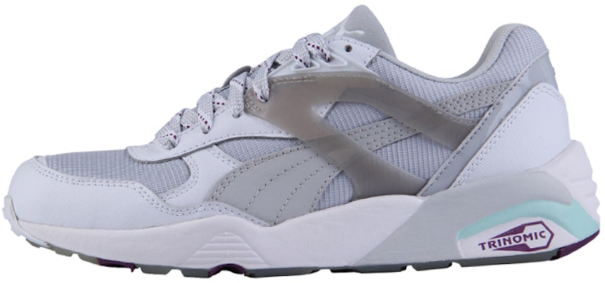 (Women) Puma R698 Trinomic Running Shoes Grey/White 359013-01 Buy (Women) Puma R698 Trinomic Running Shoes Grey/White 359013-01