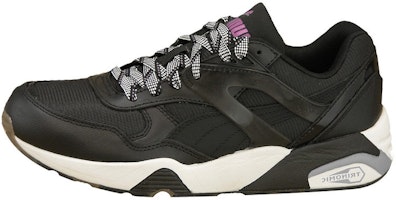 (Women) Puma R698 Trinomic Running Shoes Black 359013-02 (Women) Puma R698 Trinomic Running Shoes Black 359013-02