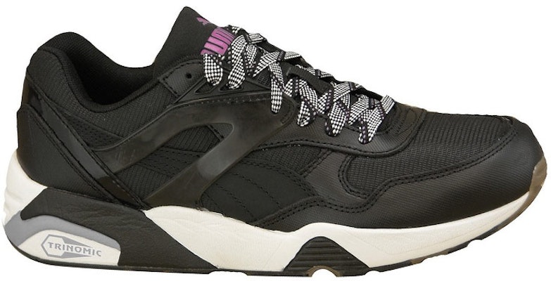 (Women) Puma R698 Trinomic Running Shoes Black 359013-02 Order (Women) Puma R698 Trinomic Running Shoes Black 359013-02