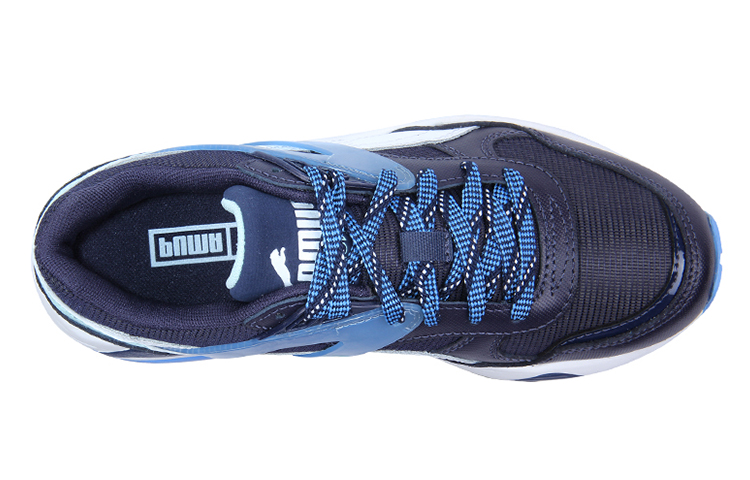 Shop (W) Puma R698 Trinomic Laufschuhe Schwarz/Blau/Weiß 359013-03