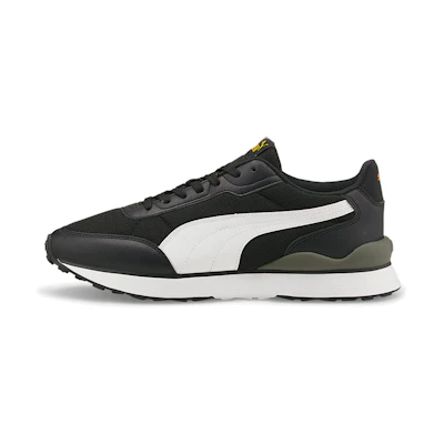 (W) Puma R78 Futr 'Black White Orange'
