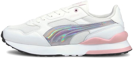 (Women) Puma R78 FUTR 'Iridescent - White Pink Lady' 375466-01 (Women) Puma R78 FUTR 'Iridescent - White Pink Lady' 375466-01