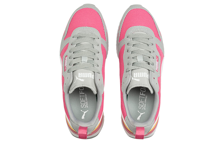 Lookbook PUMA R78系列 低筒 跑步鞋 女款 灰粉色