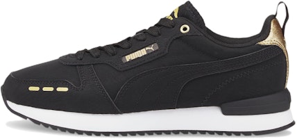 (Women) Puma R78 Raw Metallics 'Black' 383833-02 (Women) Puma R78 Raw Metallics 'Black' 383833-02