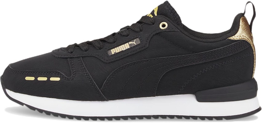(Women) Puma R78 Raw Metallics 'Black'  383833-02 Buy (Women) Puma R78 Raw Metallics 'Black'  383833-02