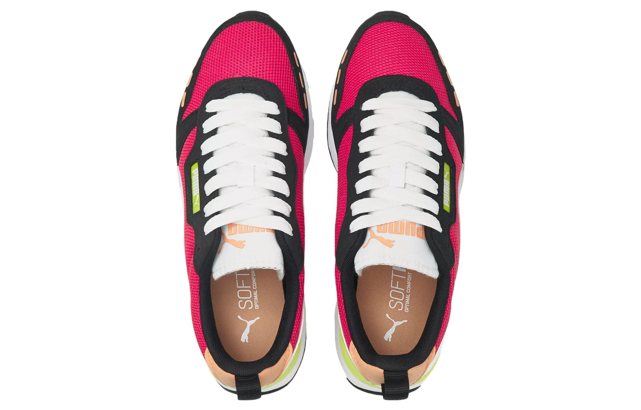 Lookbook Puma R78 低筒跑步鞋 女款 黑粉