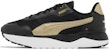 (W) Puma R78 Voyage 'Distressed - Hitam Emas Pasukan' 386468-01