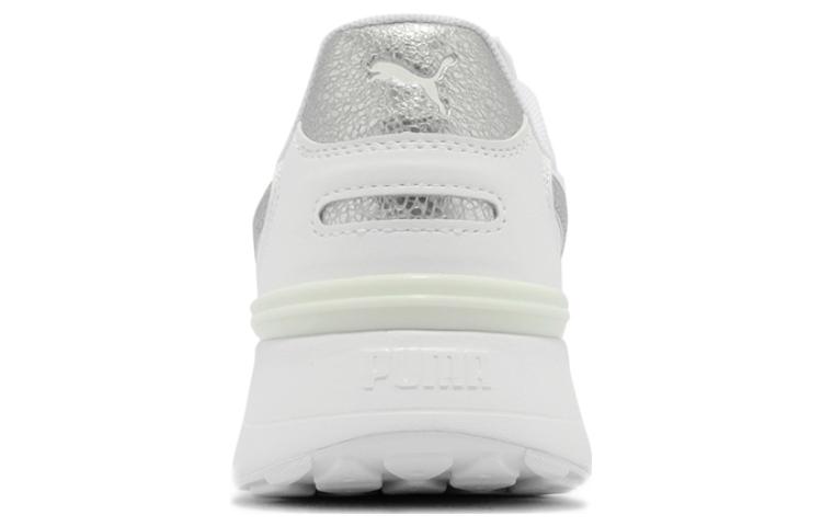 Shop (W) プーマ R78 ボヤージュ (ダメージ加工・白/銀) 386468-02