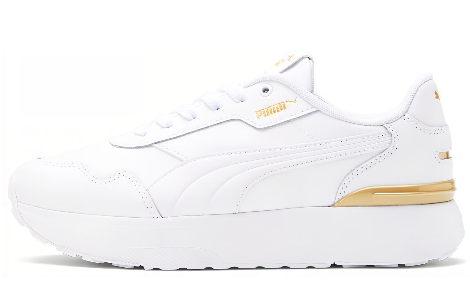 (Women) Puma R78 Voyage 'White Gold' 383068-01