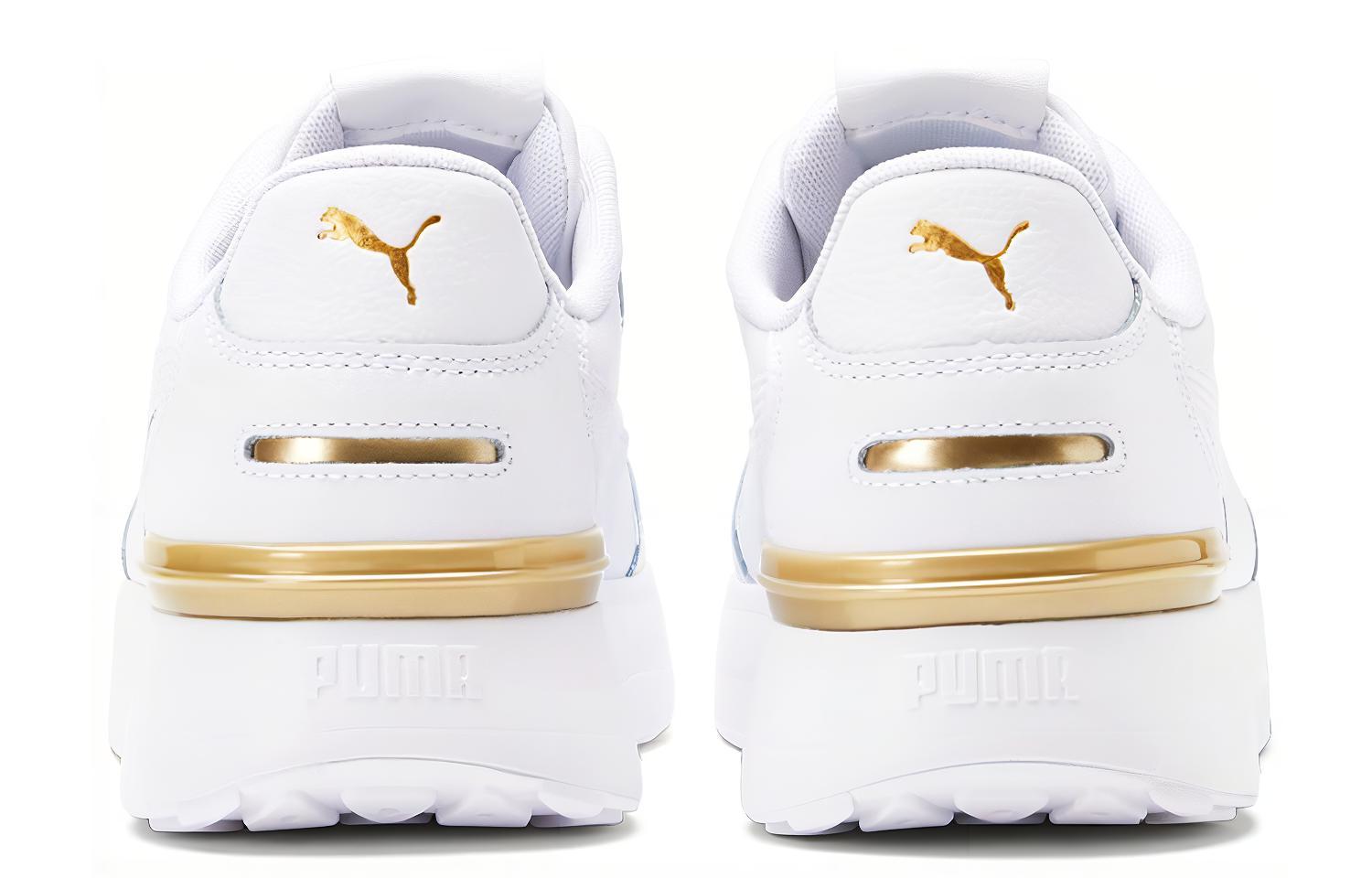 Shop (Women) Puma R78 Voyage 'White Gold' 383068-01