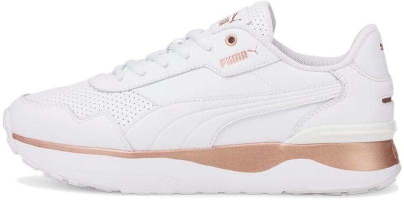 (Women) Puma R78 Voyage Premium Leather 'White Rose Gold' 383838-03 Buy (Women) Puma R78 Voyage Premium Leather 'White Rose Gold' 383838-03