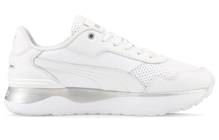 Order (W) Puma R78 Voyage Pelle Premium ''Bianco Argento'' 383838-01
