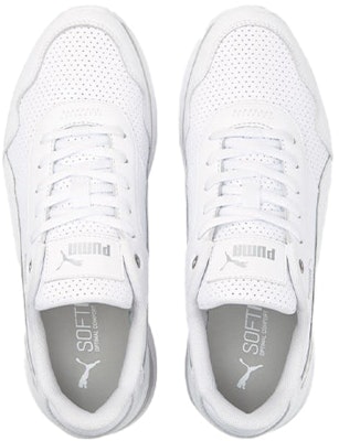 (Women) Puma R78 Voyage Premium Leather 'White Silver' 383838-01 Lookbook (Women) Puma R78 Voyage Premium Leather 'White Silver' 383838-01
