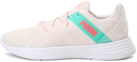 (Women) Puma Radiate Xt Jelly Low Running Shoes White/Green 193158-02 (Women) Puma Radiate Xt Jelly Low Running Shoes White/Green 193158-02