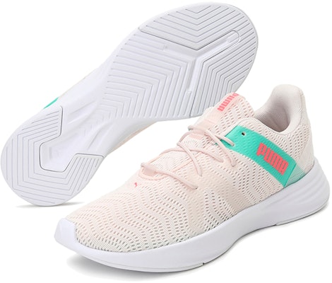 (W) プーマ ラディエイトXT ゼリー 白/緑 ランニングシューズ 193158-02 Purchase (W) プーマ ラディエイトXT ゼリー 白/緑 ランニングシューズ 193158-02