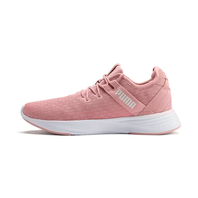 (W) Puma Radiate Xt Pattern Low Top Running Shoes Pink/White