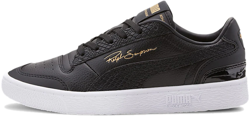 (Women) Puma Ralph Sampson Lo Snake 'Black Gold' 371675-02 Buy (Women) Puma Ralph Sampson Lo Snake 'Black Gold' 371675-02