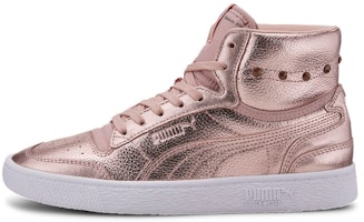 (Women) Puma Ralph Sampson Mid 'Glitz Pale Mauve' 372112-02 (Women) Puma Ralph Sampson Mid 'Glitz Pale Mauve' 372112-02