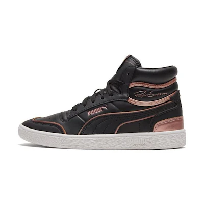 (W) Puma Ralph Sampson Mid Metal 'Black Rose Gold'