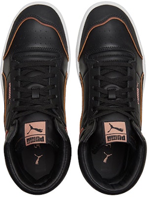 (W) プーマ ラルフサンプソンMid メタル "黒/ローズゴールド" 374662-02 Shop (W) プーマ ラルフサンプソンMid メタル "黒/ローズゴールド" 374662-02