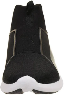 Puma Rebel Mid Swan 減震防滑耐磨 低幫跑步鞋 女款 黑 Shop Puma Rebel Mid Swan 減震防滑耐磨 低幫跑步鞋 女款 黑