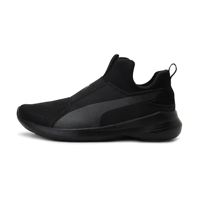 (W) Puma Rebel Mid 'Triple Black'