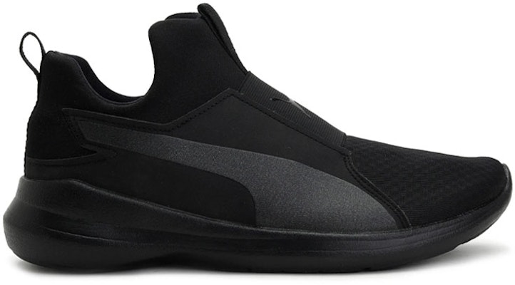(Women) Puma Rebel Mid 'Triple Black' 364539-06 Order (Women) Puma Rebel Mid 'Triple Black' 364539-06