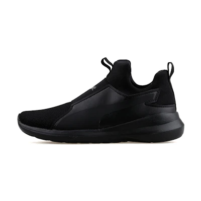 (W) Puma Rebel Mid Core 'Black'