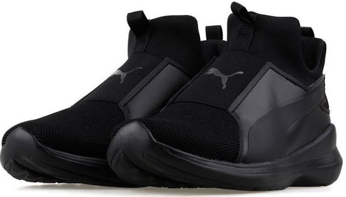 (W) Puma Rebel Mid Core 'Hitam' 367365-01 Order (W) Puma Rebel Mid Core 'Hitam' 367365-01