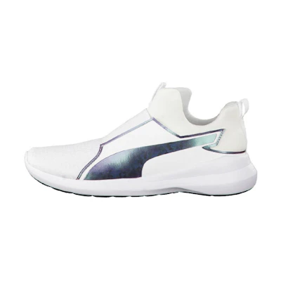 (W) Puma Rebel Mid Swan White